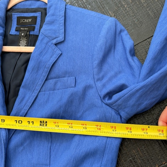 J. Crew Royal Blue Schoolboy two Button Blazer in size 6 - Picture 13 of 15